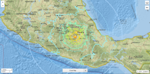 Terremoto en Mexico